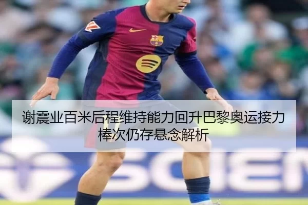 谢震业百米后程维持能力回升巴黎奥运接力棒次仍存悬念解析